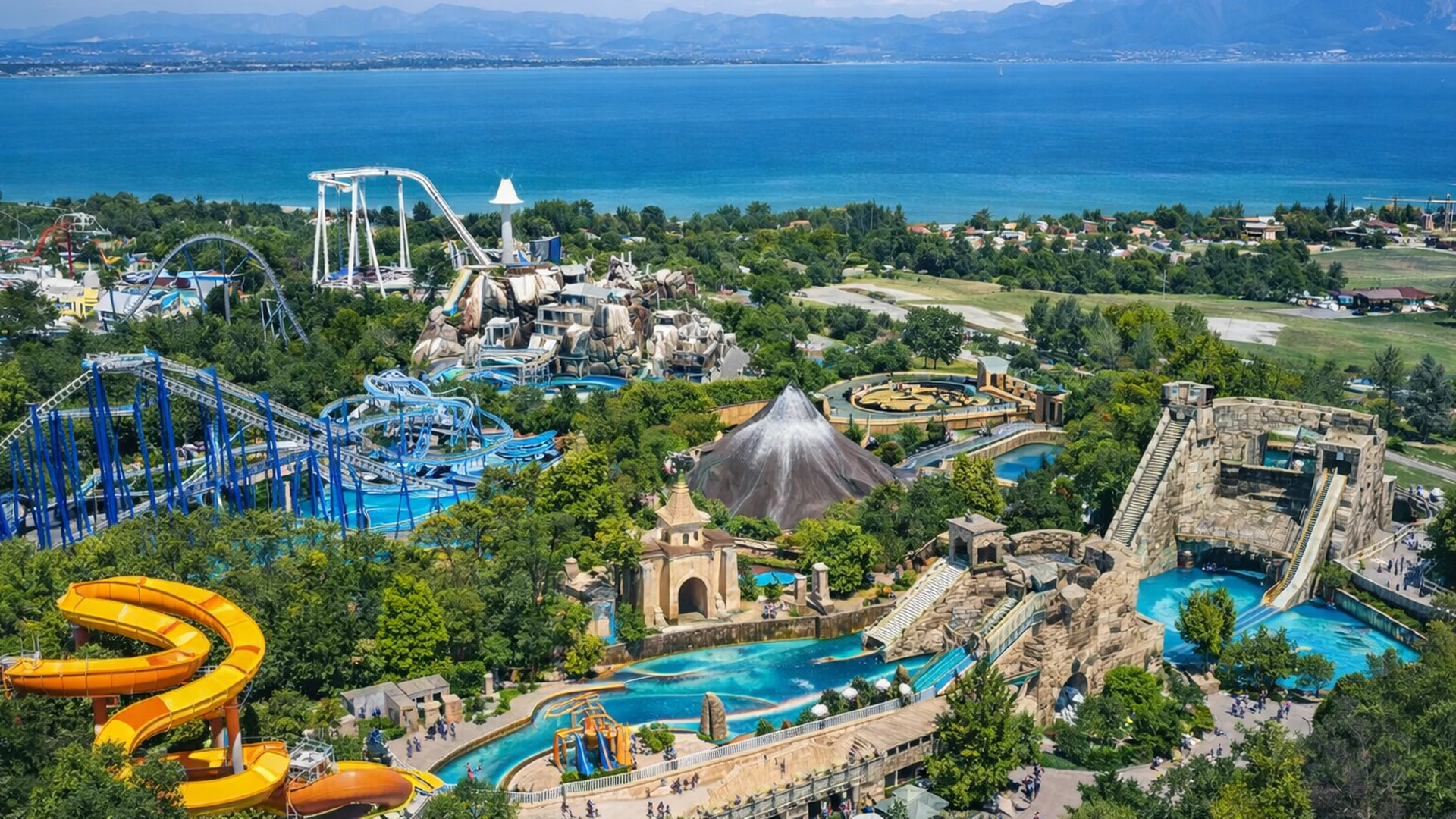 Giostre Montagne russe Gardaland
