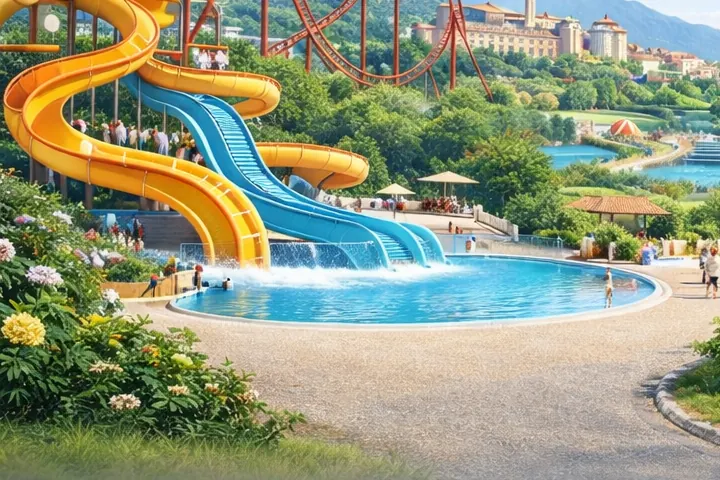 Acquapark in estate