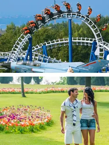 Gardaland Park + Parco Giardino Sigurtà, Verona